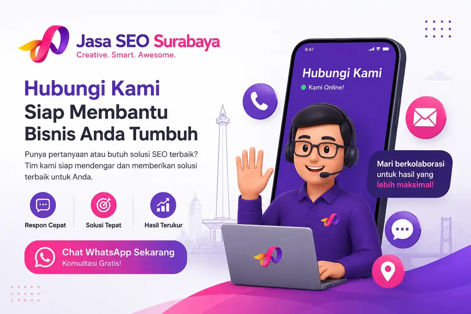 Kontak jasa seo surabaya